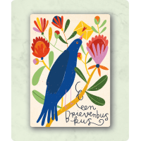 Postkaart Een brievenbuskus Claire van Heukelom